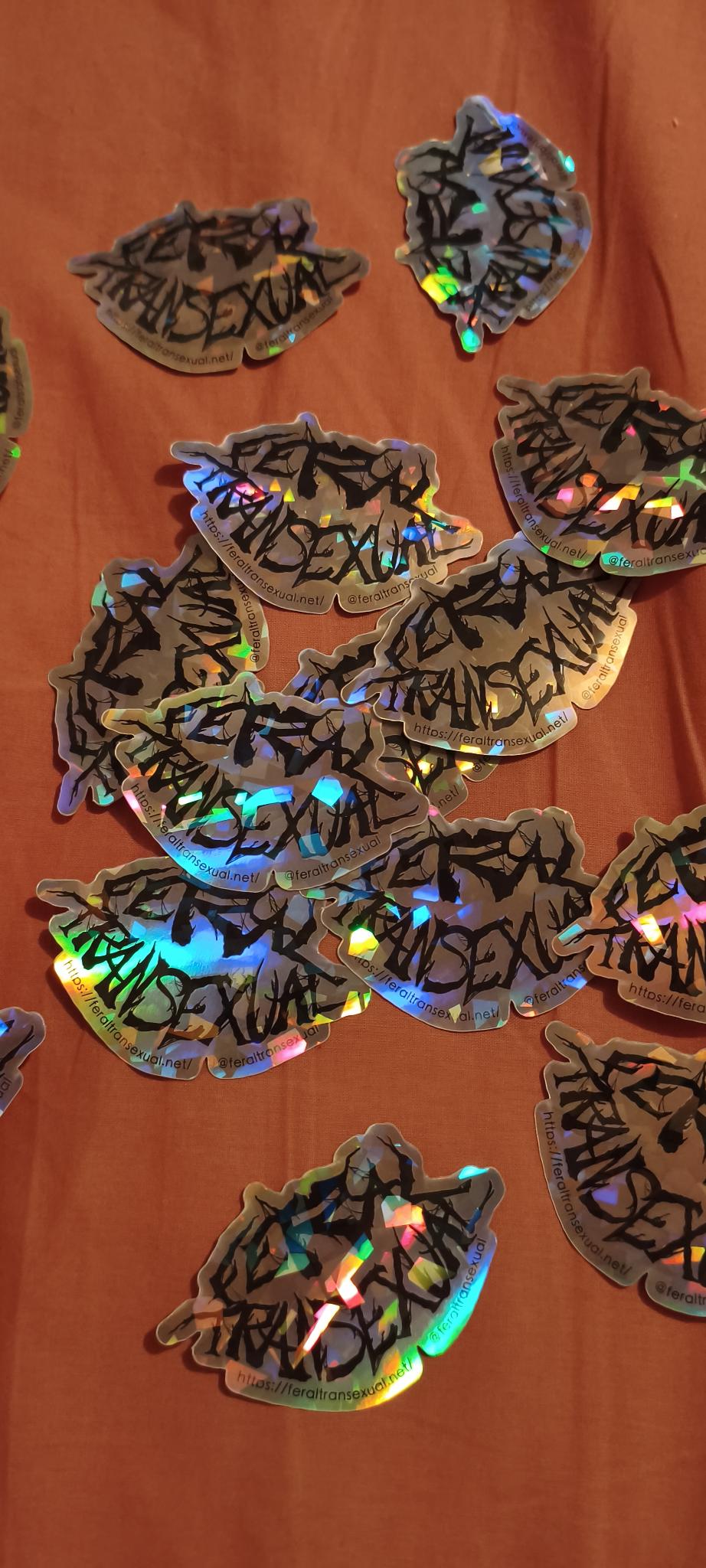 Sticker Feral Transexual